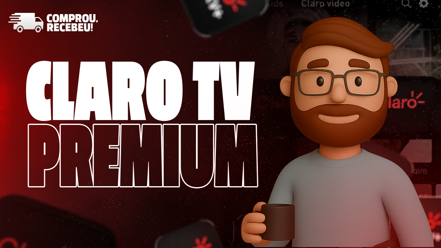 CLAROTV + PR3MIERE ⚽ + HBOMAX - ACESSO PRIVADO