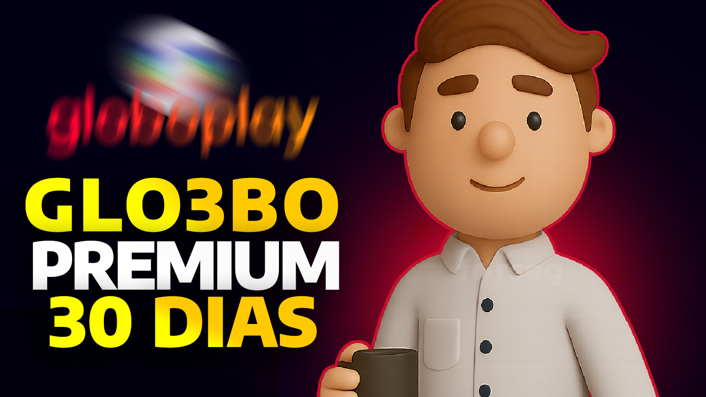 GLOBOPLAY - TELA PRIVADA - PLANO MENSAL 30 DIAS + CANAIS AO VIVO